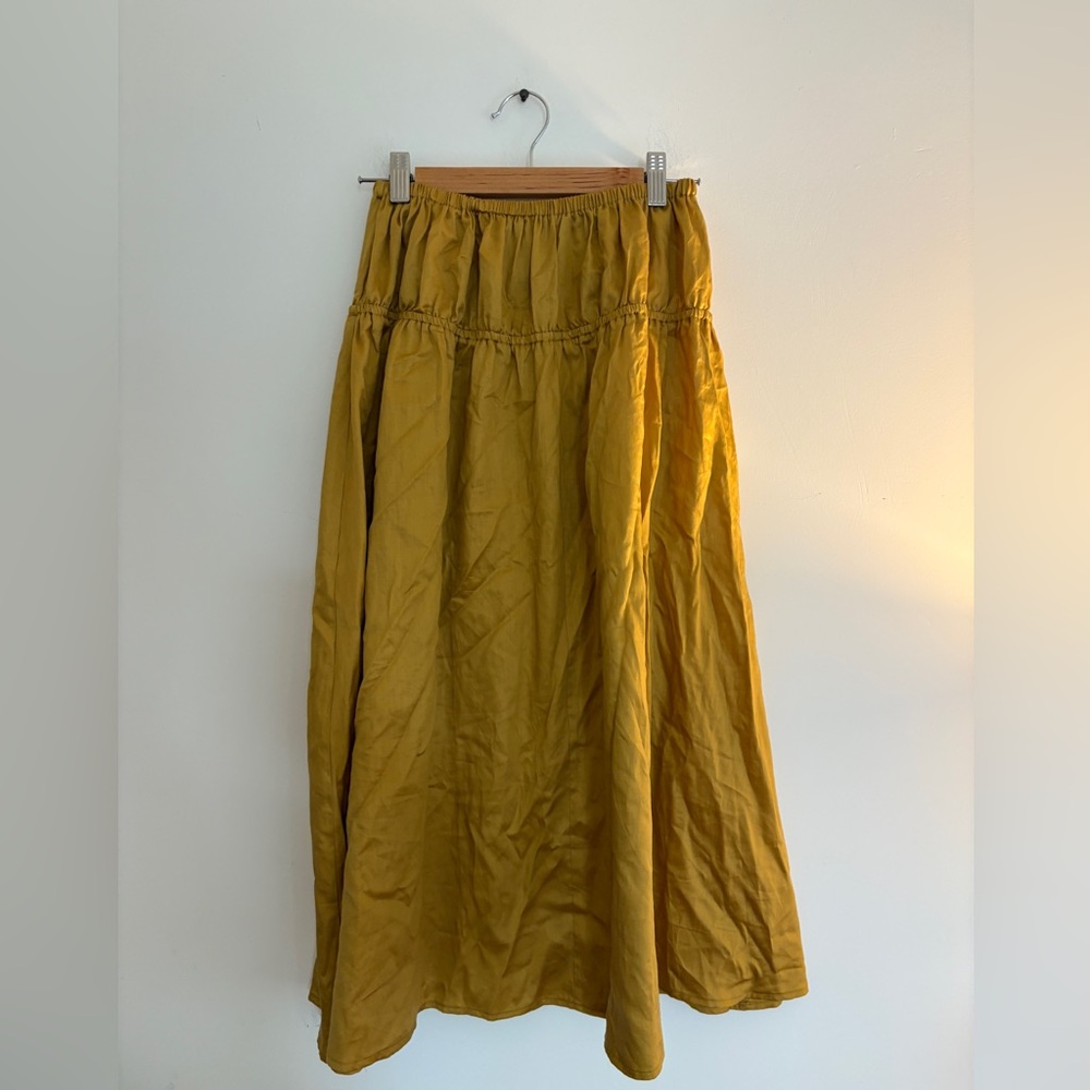 Pari Desai cotton sateen skirt - Picture 3 of 4